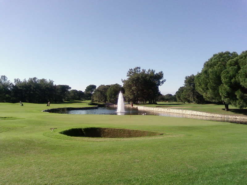 Hole 18 van de National
